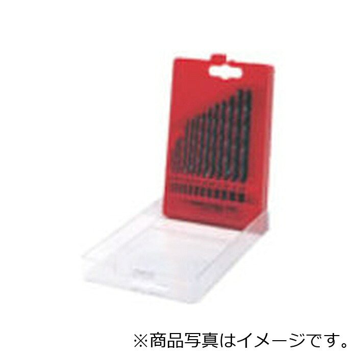 【電子メイル便相応う】三菱マテリアル 三菱Ｋ ＰＳＥＴ 鉄工用 ハイスドリルセット （ポリエチレン容れもの１３本入） 【品番：PSET13】