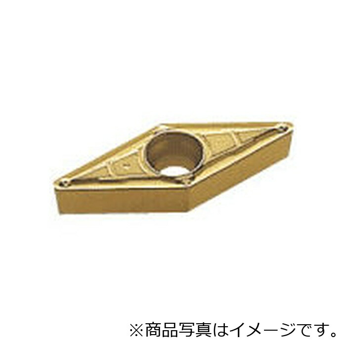 三菱マテリアル　三菱　旋削中切削用ＭＶブレーカ付インサート　コーテッドサーメット　ＡＰ２５Ｎ　【10個】　【品番：VBMT110304-MV】