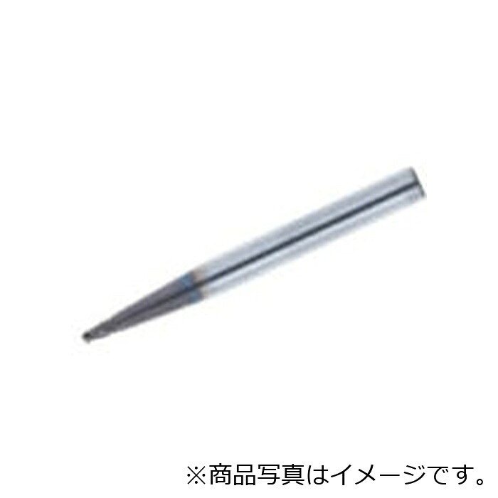 【メール便対応】三菱マテリアル　三菱Ｋ　４枚刃ミラクルテーバ刃　超硬ボールエンドミルショット刃長（Ｓ）０．６ｍｍ　【品番：VC4STBR0030T1000N15】