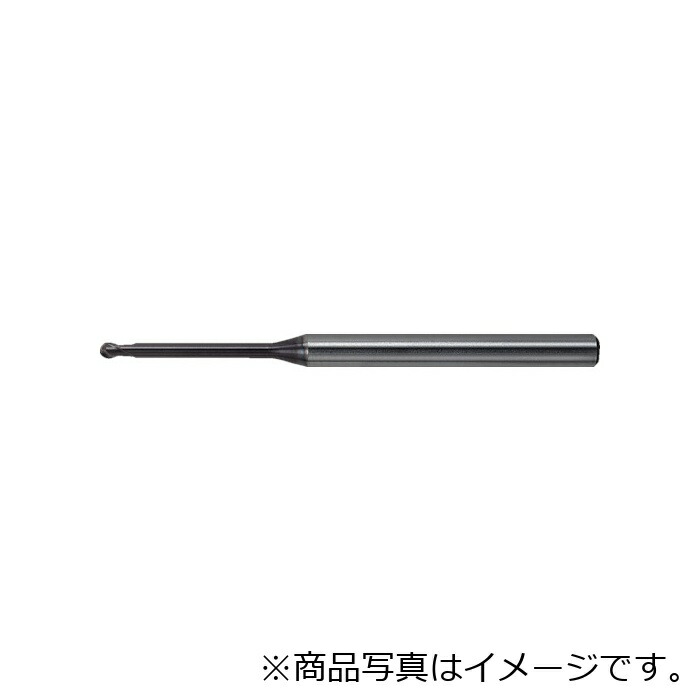 【メール便対応】三菱マテリアル　三菱Ｋ　２枚刃インパクトミラクルロングネック　超硬ボールエンドミル１ｍｍ　【品番：VF2XLBR0050N100S06】