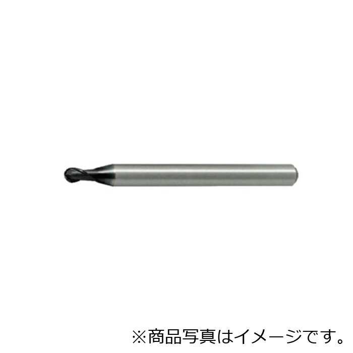 【メール便対応】三菱マテリアル　三菱Ｋ　２枚刃インパクトミラクルレボリューション鏡面加工用　超硬ボールエンドミルショット刃長（Ｓ）１．５ｍｍ　【品番：VFR2SBFR0075】