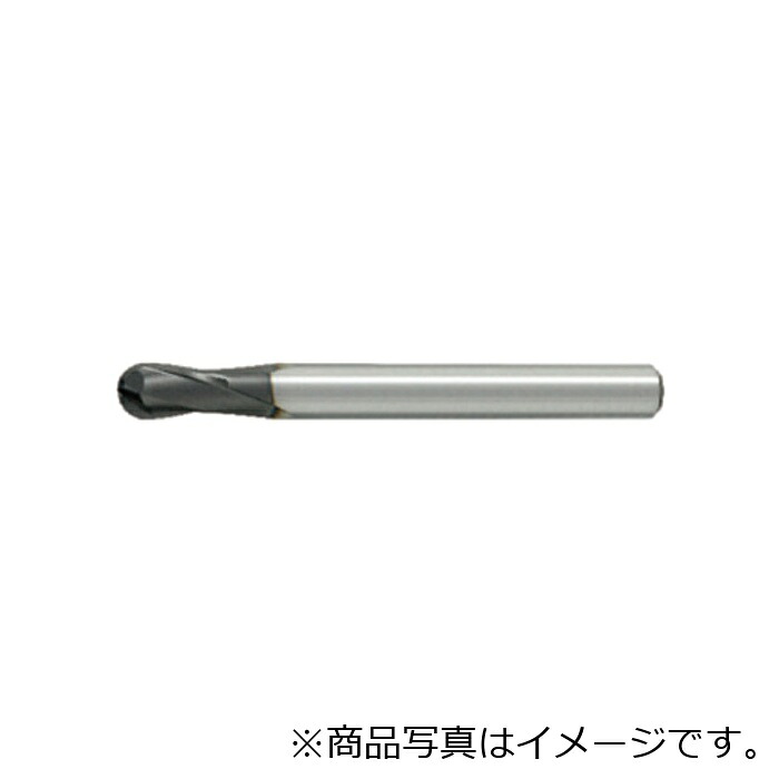 【メール便対応】三菱マテリアル　三菱Ｋ　２枚刃インパクトミラクルレボリューション　超硬ボールエンドミルショット刃長（Ｓ）２ｍｍ　【品番：VFR2SBR0100】