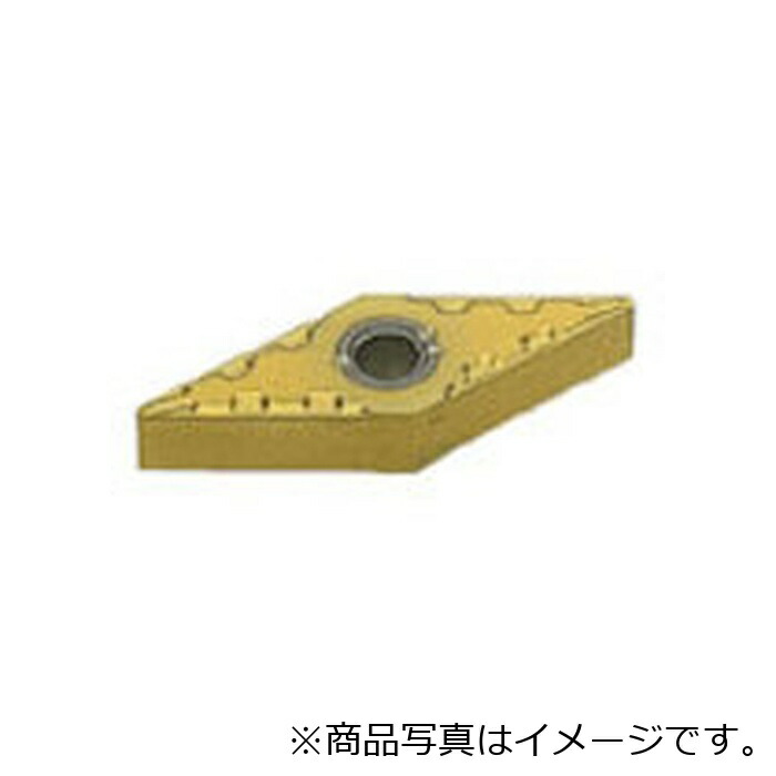 三菱マテリアル　三菱　旋削鋼仕上げ切削用ＦＨブレーカ付インサート　ＣＶＤコーティング　ＵＥ６０２０　【10個】　【品番：VNMG160408-FH】