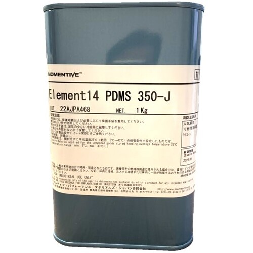 モメンティブ・パフォーマンス・マテリアル・ジャパン ジメチルシリコーンオイル ＥＬＥＭＥＮＴ１４ ＰＤＭＳ ３５０－Ｊ １ｋｇ 【10個】 【品番：ELEMENT14* PDMS 350-J-1K】