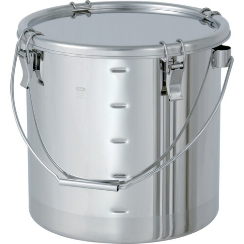 MONOVATE　吊り下げ式ステンレス密閉容器　目盛付（クリップ式／ＰＴＦＥ）　７Ｌ　【品番：CTB-M-21/PTFE】