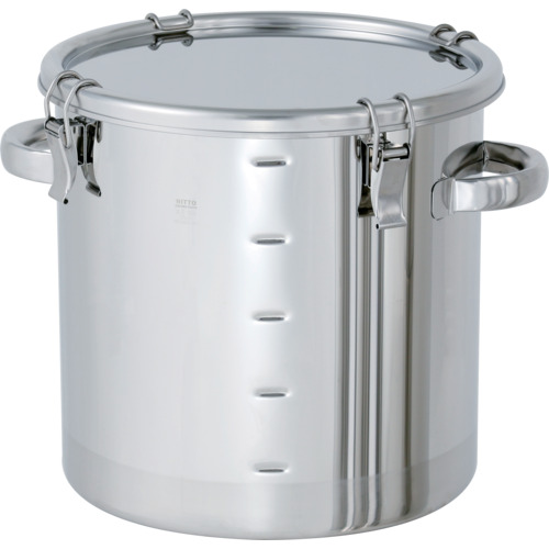 MONOVATE　ステンレス密閉容器　目盛付（クリップ式／ＣＲ）　６５Ｌ　【品番：CTH-M-43/PCA】