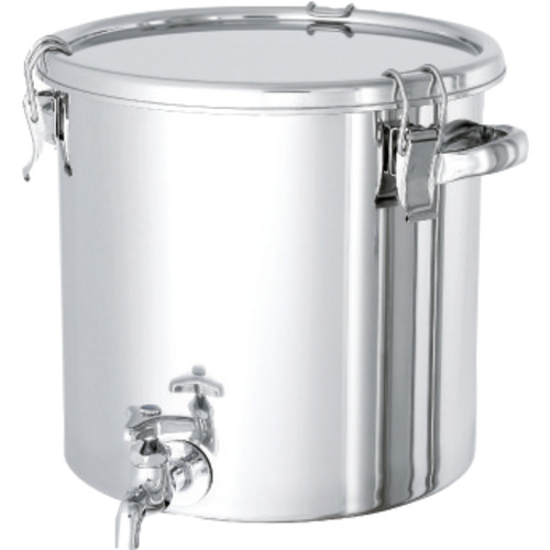 MONOVATE　ステンレスタンク　ストレート密閉タンク（蛇口付）　１０Ｌ　【品番：CTH-W-24】