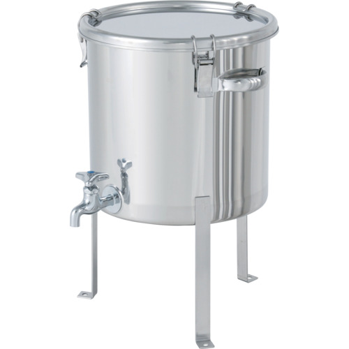 MONOVATE 蛇口付密閉容器平鋼脚付 20L 【品番:CTH-W-FL-30】|住設プロ 店