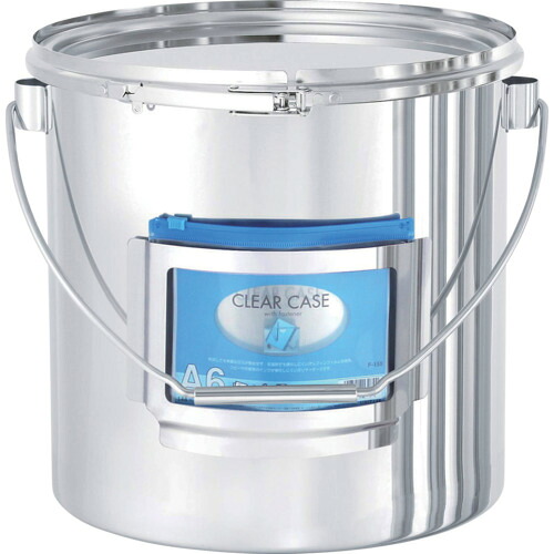 MONOVATE　吊り下げ式カードホルダー付密閉容器（バンド式）　２０Ｌ　【品番：CTLB-CZ-30】
