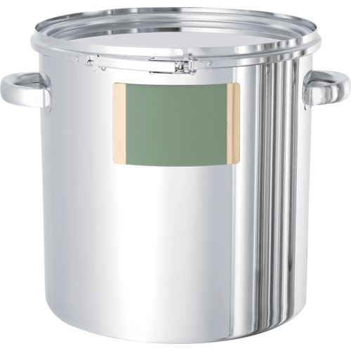 MONOVATE　シール座付ステンレス密閉容器（バンド式／ＦＫＭ）　２０Ｌ　【品番：CTL-LZ-30/PFL】