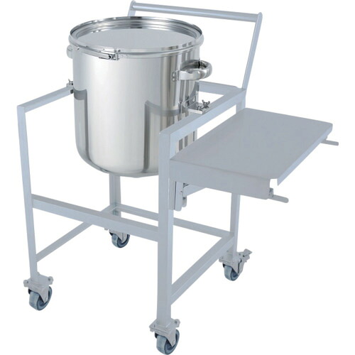【別途貨物輸送あり】MONOVATE 鏡板型ダンス楽隊式密閉入れもの ６５Ｌ 架台付（やり方台・手持ち部分・蓋置付） 【品番：DT-CTL-ASCA-43】