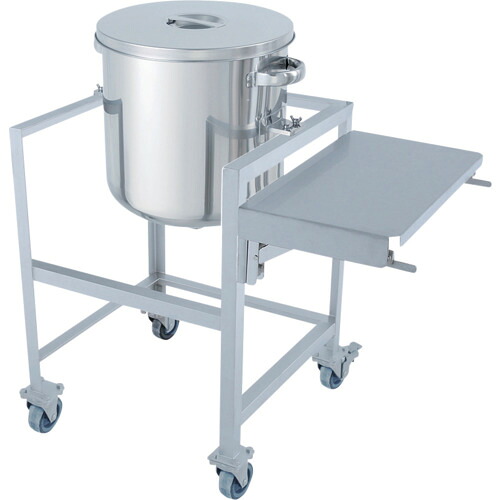 【別途送料あり】MONOVATE 鏡板型汎用容器 65L 架台付(作業台付) 【品番:DT-ST-ASCB-43】|住設プロ 店