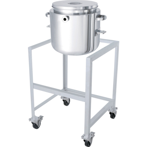 【別途送料あり】MONOVATE　鏡板型ジャケット汎用容器　架台付　１５０Ｌ　【品番：DT-ST-J-ASC-565】｜住設プロ　店