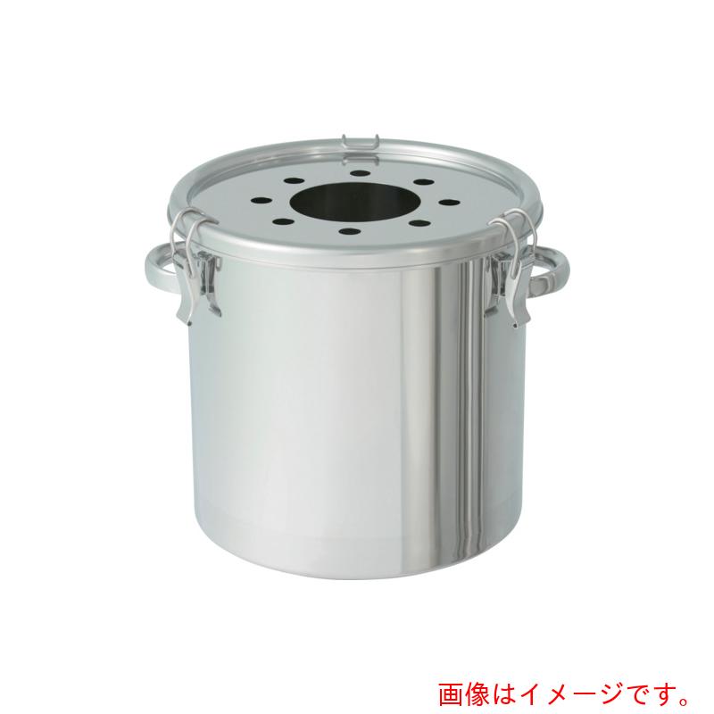 MONOVATE　ステンレスタンク　粉体回収容器５Ｋ２００ＡＦＦ穴付　３６Ｌ　【品番：FK-CTH-36-5KHL-200A】