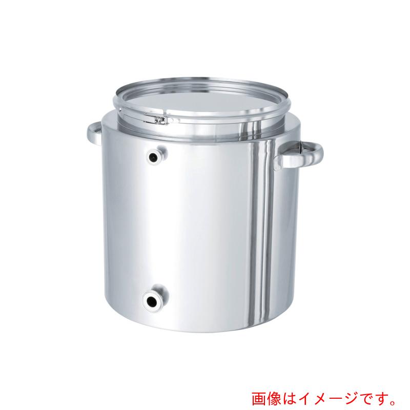 【別途送料あり】MONOVATE　ステンレス片テーパー型バンド式ジャケット容器６５Ｌ　【品番：KTT-CTL-J-43】