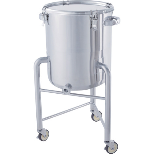 【別途送料あり】MONOVATE 片テーパー急傾斜型密閉容器 脚付 クリップ式 200L 【品番:KTTX-CTH-L-565H】|住設プロ 店