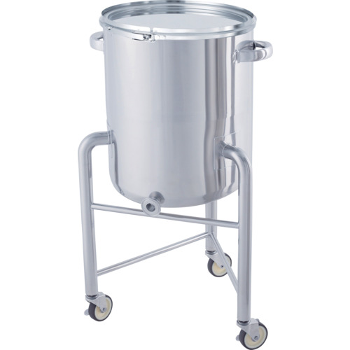 【別途送料あり】MONOVATE　片テーパー急傾斜型密閉容器　脚付　バンド式　６５Ｌ　【品番：KTTX-CTL-L-43】｜住設プロ　店