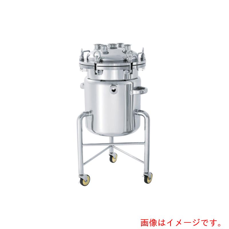 【別途送料あり】MONOVATE　ステンジャケット型フランジオープン加圧容器脚付５０Ｌ　【品番：PCN-O-J-L-50】｜住設プロ　店