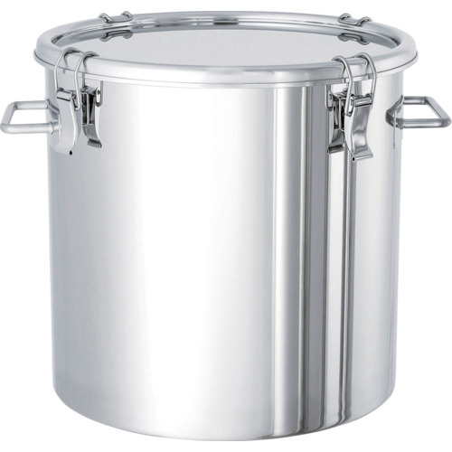 MONOVATE ステンレス鋼貯蔵タンク サニタリークリップ式密閉貯蔵タンク １０Ｌ 【品番：SMA-CTH-24】