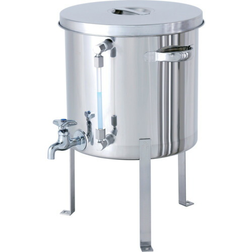 MONOVATE 気泡管水準器計・水道の栓付汎用入れもの 脚付 ２０Ｌ 【品番：ST-W-LV-FL-30】