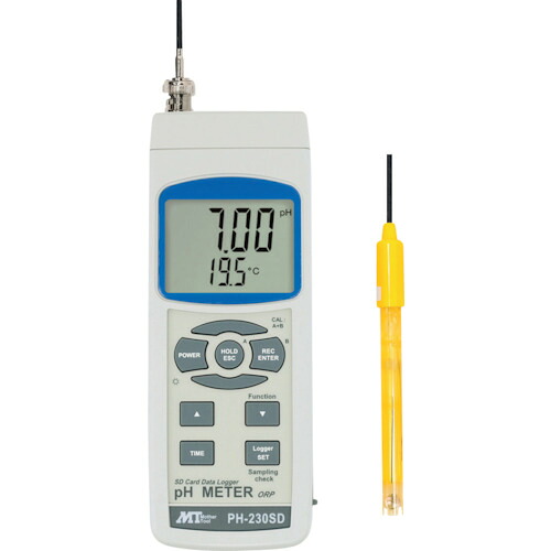 マザーツール（MT）　データロガーデジタルＰＨメーター　【品番：PH-230SD】