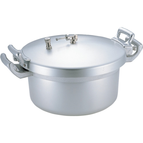 エムテートリマツ ホクアアルミ業務用圧力鍋21L 【品番:001006004】|住設プロ 店
