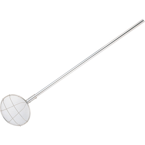 エムテートリマツ １８－８配管柄丸スクイ網２４ｃｍ 絹目 １ｍ柄３０２３７ 【品番：013411001】