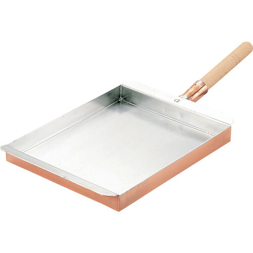 エムテートリマツ　マル新銅玉子焼関西型２１ｃｍ　【品番：016024008】