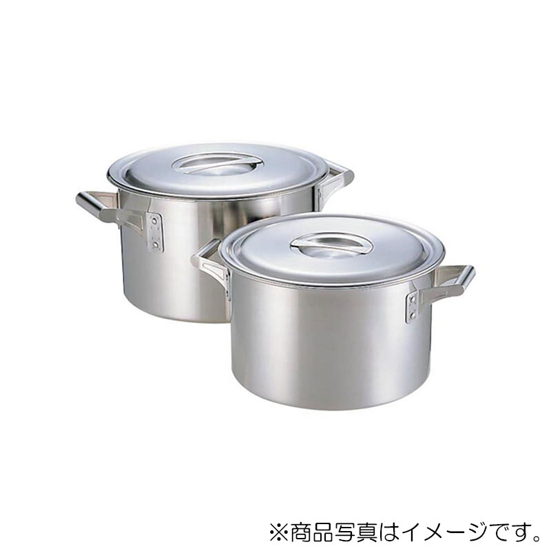エムテートリマツ １８－１０ロイヤル半寸胴鍋（ＸＭＤ）２１ｃｍ 【品番：026003000】