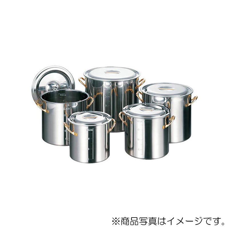 エムテートリマツ ＡＧクラッド寸胴鍋 目盛付４５ｃｍ 【品番：029405045】