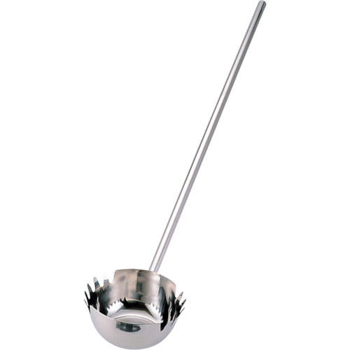 エムテートリマツ　ＭＴ１８－８パイプ柄麺杓子２１ｃｍ　１ｍ柄　【品番：034086021】
