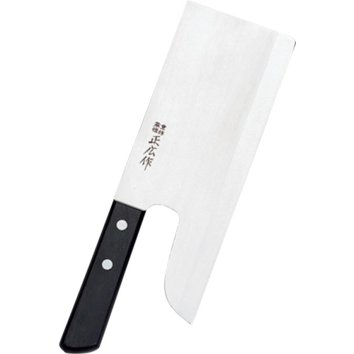 エムテートリマツ　正広１０６３５ステン麺切庖丁２４０ｍｍ　【品番：034119024】