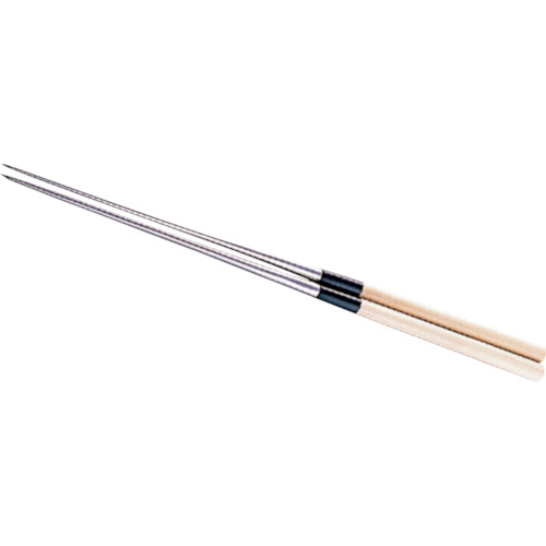 エムテートリマツ　白木柄盛箸（水牛桂柄付）１３．５ｃｍ　箱なし　【品番：035176002】