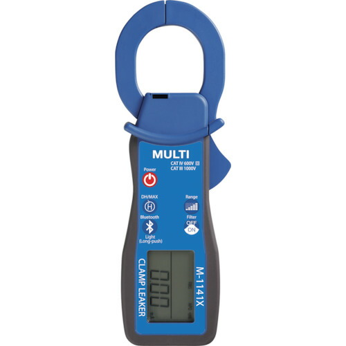 マルチ位置づける器（MULTI） 高正確性クランプ式手抜かり電流計 【品番：M1141X】