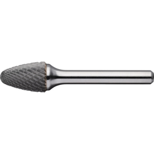 ムラキ　ＭＲＡ　超硬バー　Ｃシリーズ　形状：砲弾（クロスカット）　刃長１９ｍｍ　【品番：CB3C104】