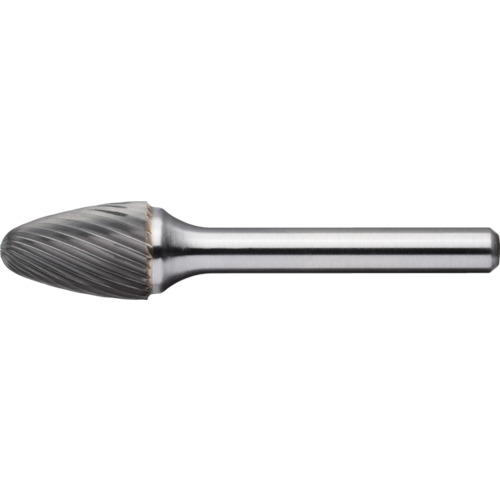 ムラキ　ＭＲＡ　超硬バー　Ｃスパイラルシリーズ　形状：砲弾（スパイラルカット）　刃長１９ｍｍ　【品番：CB3C104S】