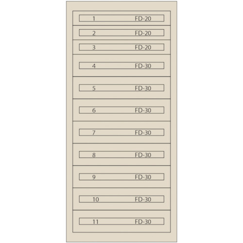 【別途送料あり】ムラテックKDS　Ｖｉｄｍａｒ　ファインキャビネットＦＣ－３００Ｍ－ＩＶ（塗装色：アイボリー）　【品番：FC-300M-IV】
