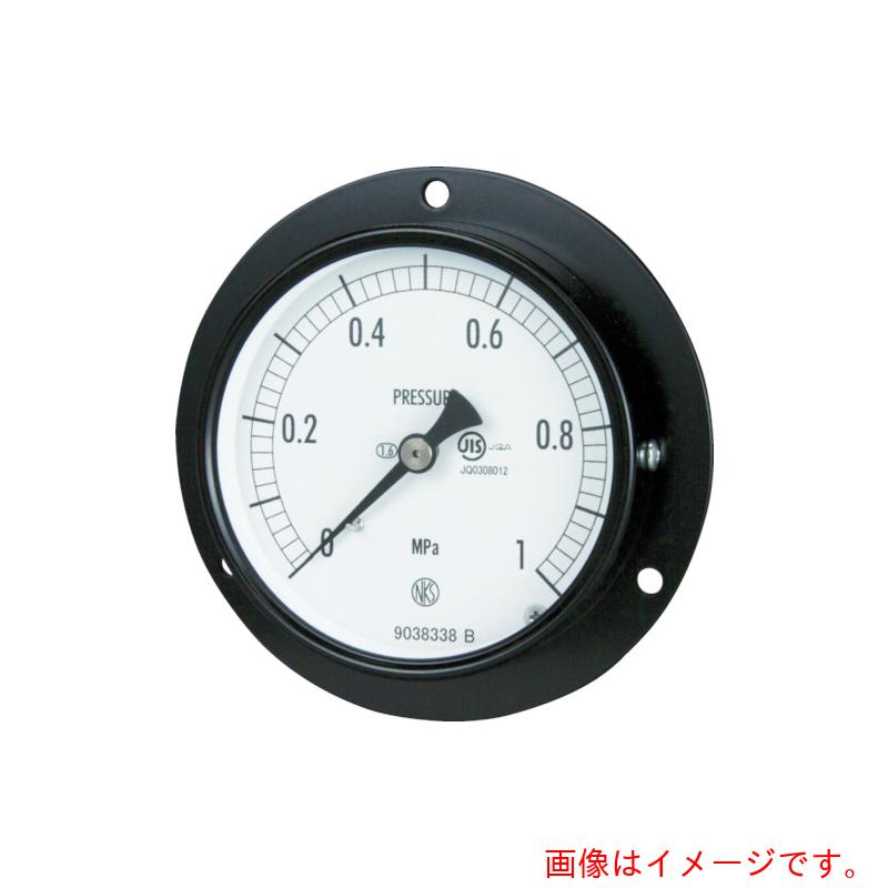 長野計器 普通形圧力計 D枠埋込型 Φ75 最小目盛0.100 【品番:AC15-231-6.0MP】|住設プロ 店