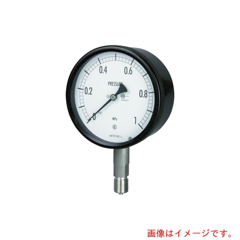 長野計器 密閉形剪断応力計 Ａ枠立型 Φ１００ 最低限度目盛０．１００ 【品番：BE10-133-4.0MP】