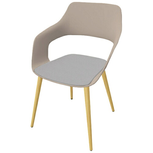 ナイキ（NAIKI） ミーティングチェアー（肘付） オッコ ２２２ ｒａｎｇｅ Ｏｃｃｏ 【品番：222-21-BE-65128】
