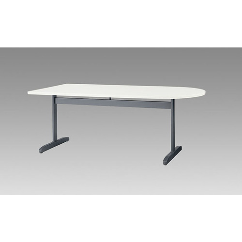 ★ナイキ（NAIKI） 話し合い用速見表 （Ｔ字脚） （半楕円） 【品番：KHE1875SR-WH】