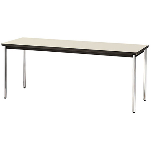 【別途貨物輸送あり】ナイキ（NAIKI） 会合速見表 ＫＭ型／天板：白いこと／Ｗ１８００×Ｄ６００×Ｈ７００ 【品番：KM1860S-WH】