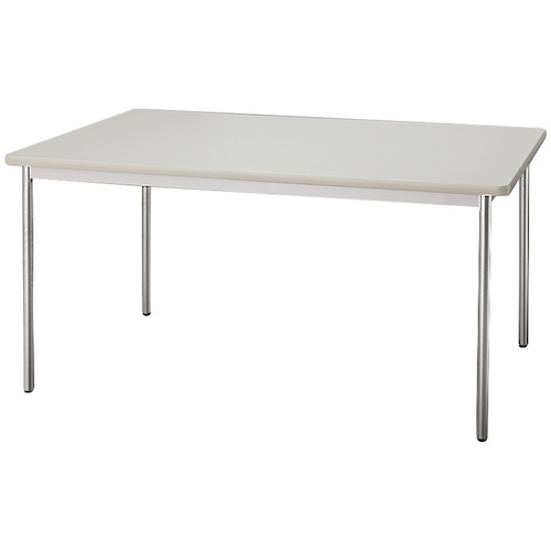 ★ナイキ（NAIKI） 会合速見表 ＫＭＹ型／天板：白いこと 脚：メッキ／Ｗ１５００×Ｄ９００×Ｈ７２０ 【品番：KMY1590-M-WH】