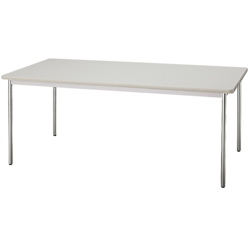 ★ナイキ（NAIKI） 会合速見表 ＫＭＹ型／天板：白いこと 脚：メッキ／Ｗ１８００×Ｄ９００×Ｈ７２０ 【品番：KMY1890-M-WH】