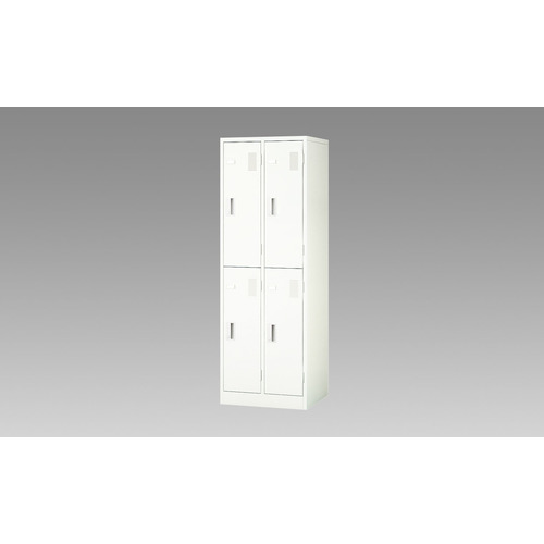【別途貨物輸送あり】ナイキ（NAIKI） ４人用（２列２段）Ｗ６０８ 【品番：LK22M-W】