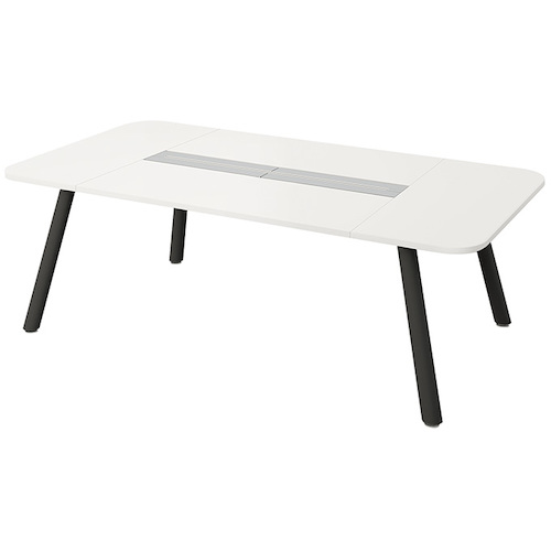 【別途送料あり】ナイキ（NAIKI）　ベンチテーブル　【品番：MCF2412K-BH】