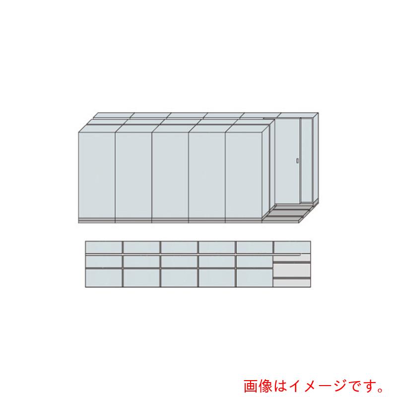 【別途送料あり】ナイキ（NAIKI）　並行移動３列６連ベースセット　【品番：MCW-3621-ACC-W】