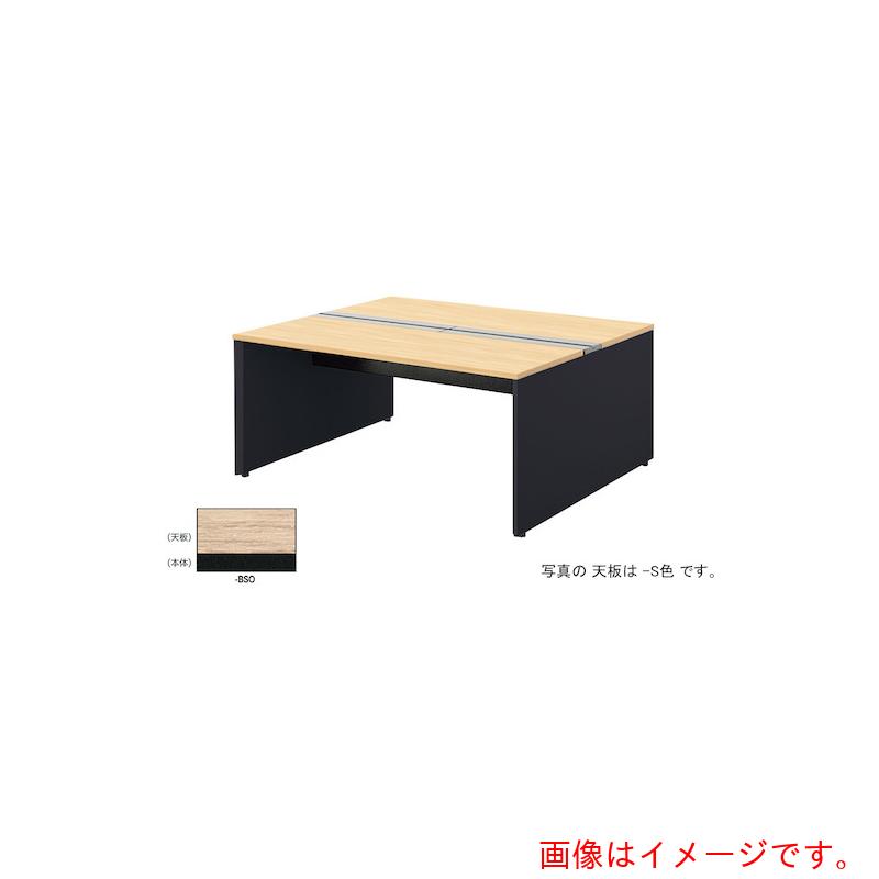 【別途送料あり】ナイキ（NAIKI）　ベンチデスク　【品番：MF1614K-BSO】