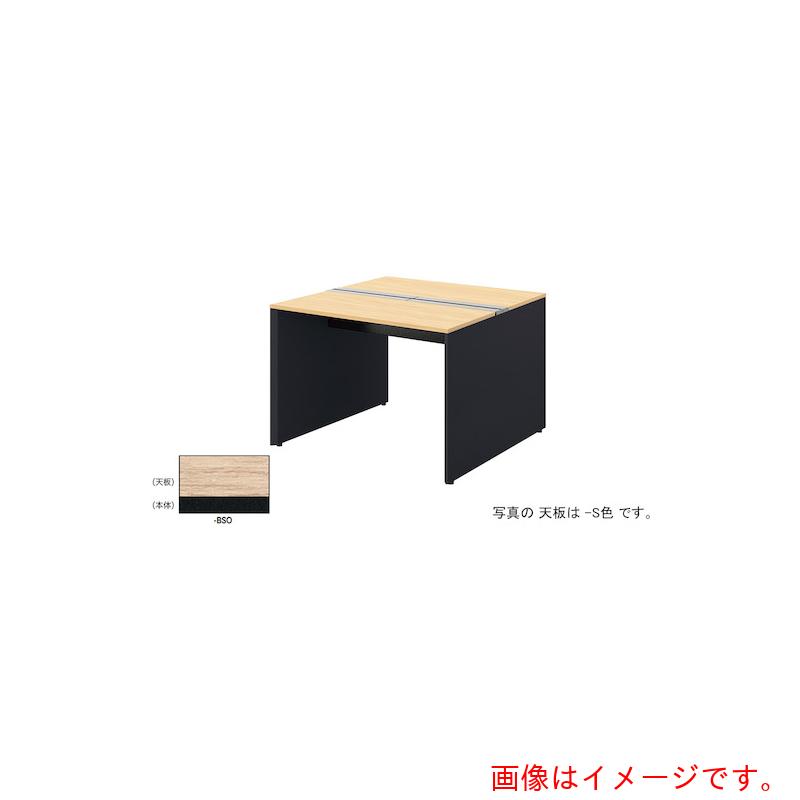 【別途送料あり】ナイキ（NAIKI）　ベンチデスク　【品番：MFH1414K-BSO】