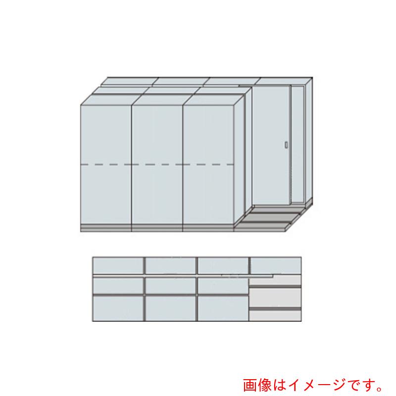 【別途貨物輸送あり】ナイキ（NAIKI） ＮＷ型並行民族大移動書庫用軍事基地 Ｗ３６６０×Ｄ１１１０×Ｈ２２７２ 【品番：MNW-3421-ACC】